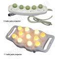 China Electric Automatic Infrared Thermal Jade Massage Bed with Tourmaline Stones